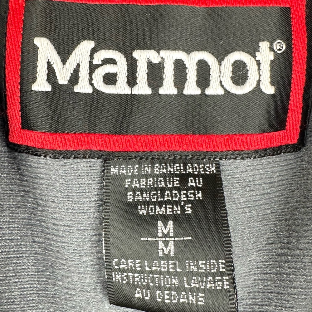 Marmot Windbreaker Fleece Lined Jacket Vented Outdoors - Picture 7 of 11